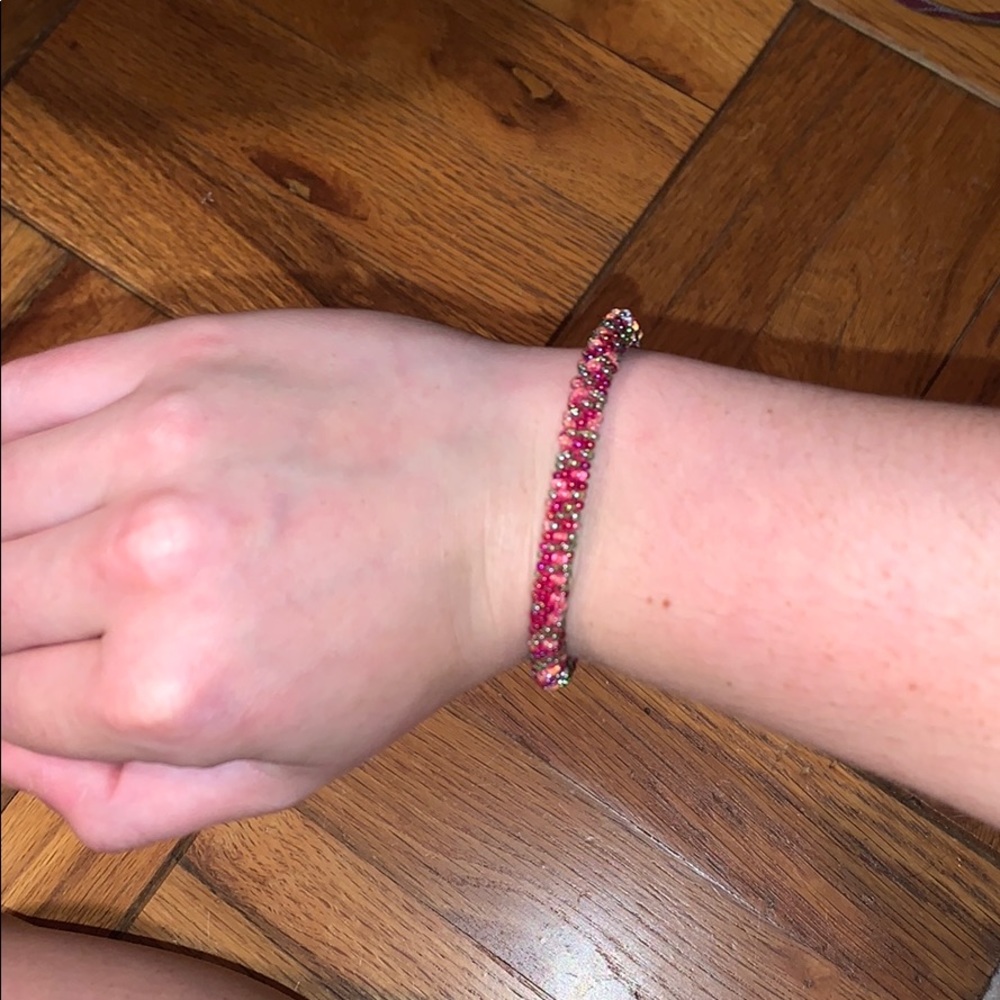 beaded bracelet
